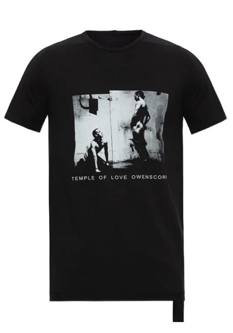 level t t-shirt man black RICK OWENS DRKSHDW | DU01F4250 RNEP6P0911